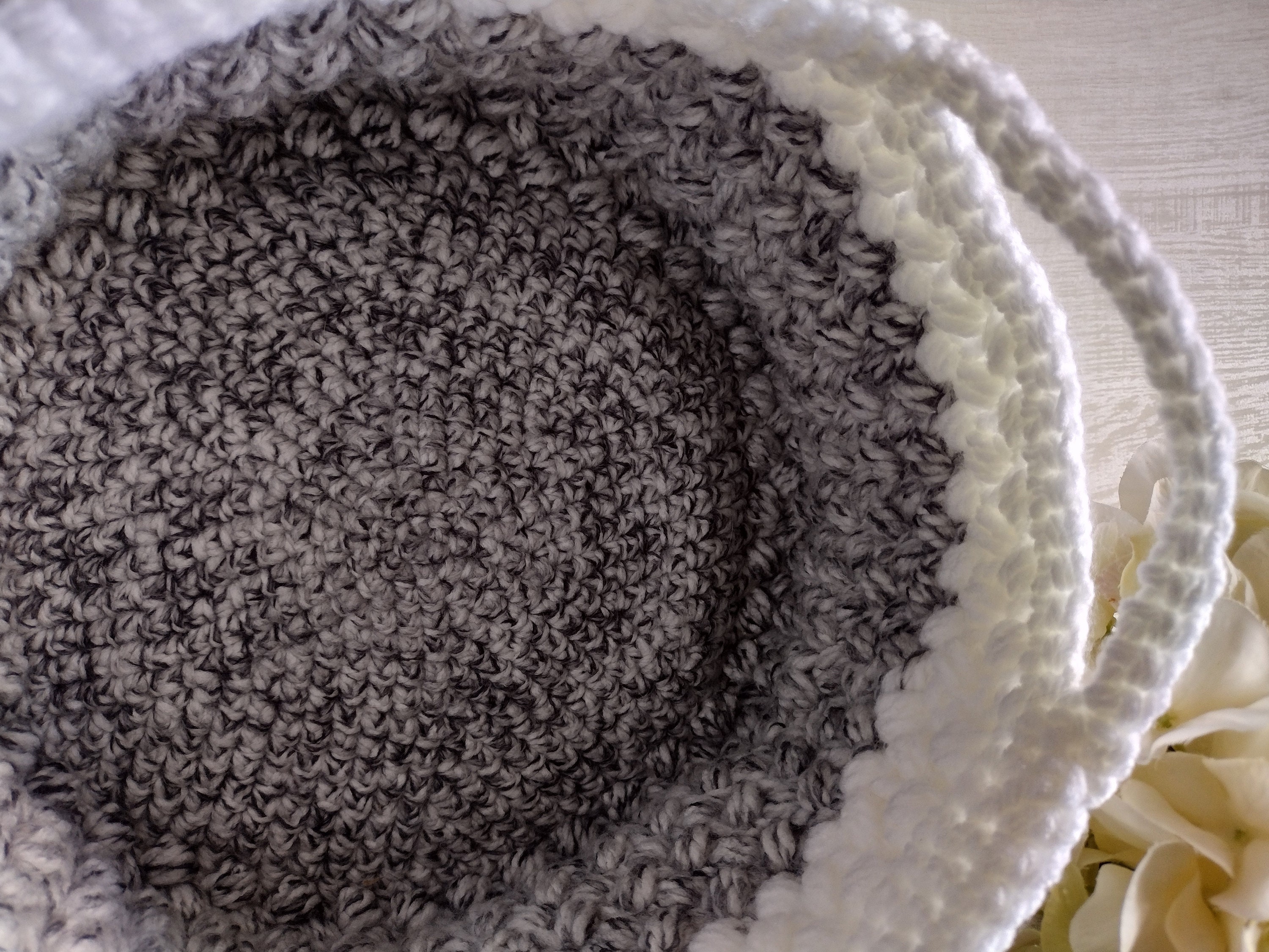 Crochet Storage Basket Pattern – 10 Inch Round Basket (PDF Pattern) - Etsy