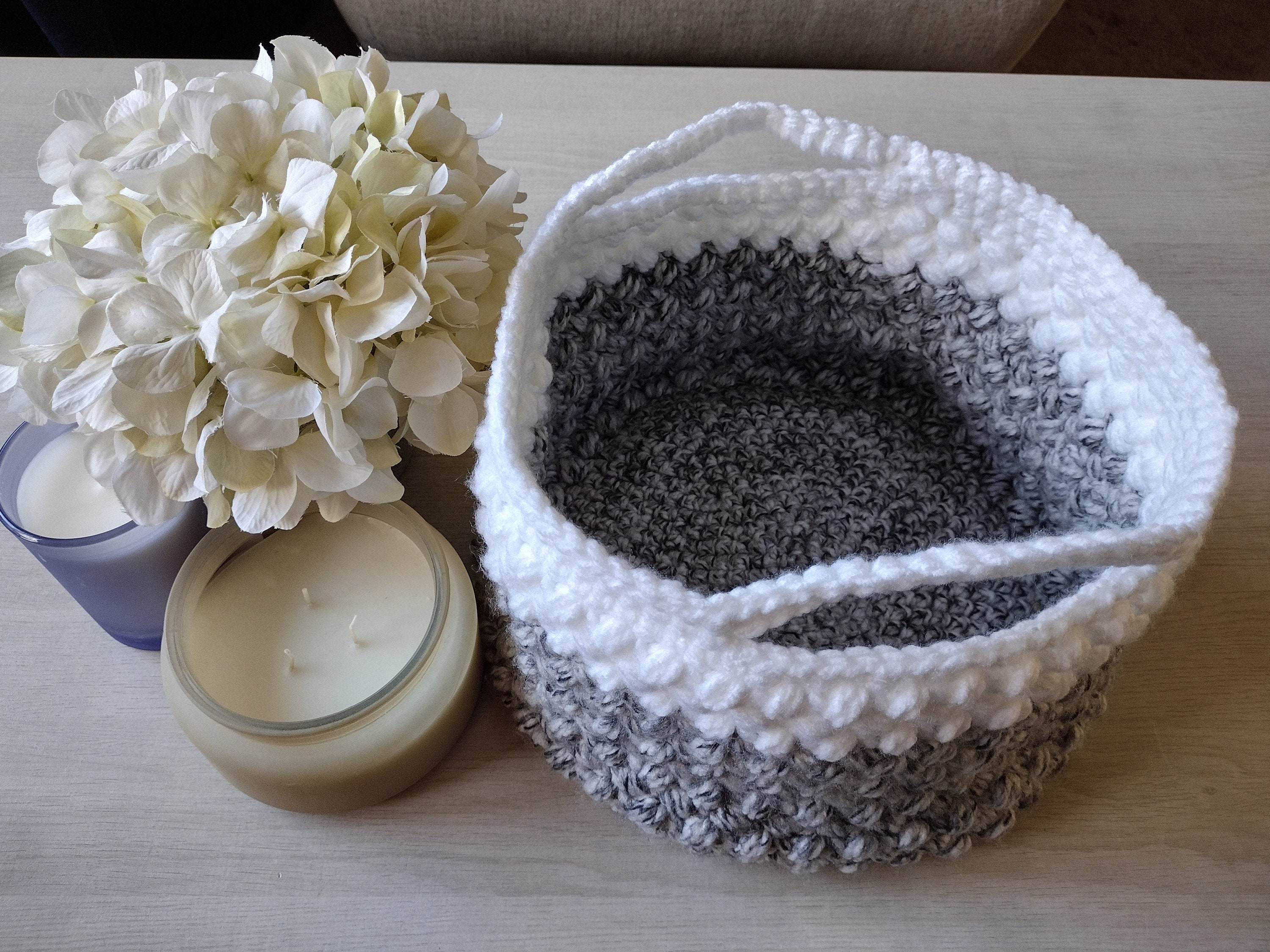Crochet Storage Basket Pattern – 10 Inch Round Basket (PDF Pattern) - Etsy