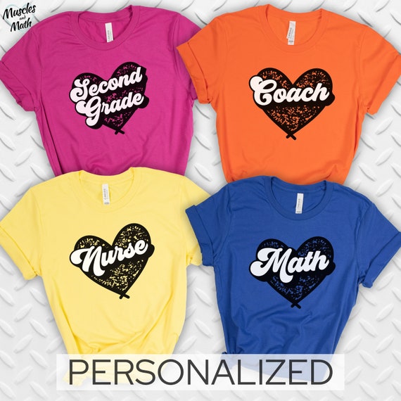 Teacher Shirt Heart Gift Teacher Shirt Heart Gift