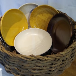 Pasta-/noedelschalen!! Handgemaakt keramiek mix en match kleuren