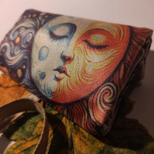 Tobacco pouch bag rolling tobacco case holder handmade gift