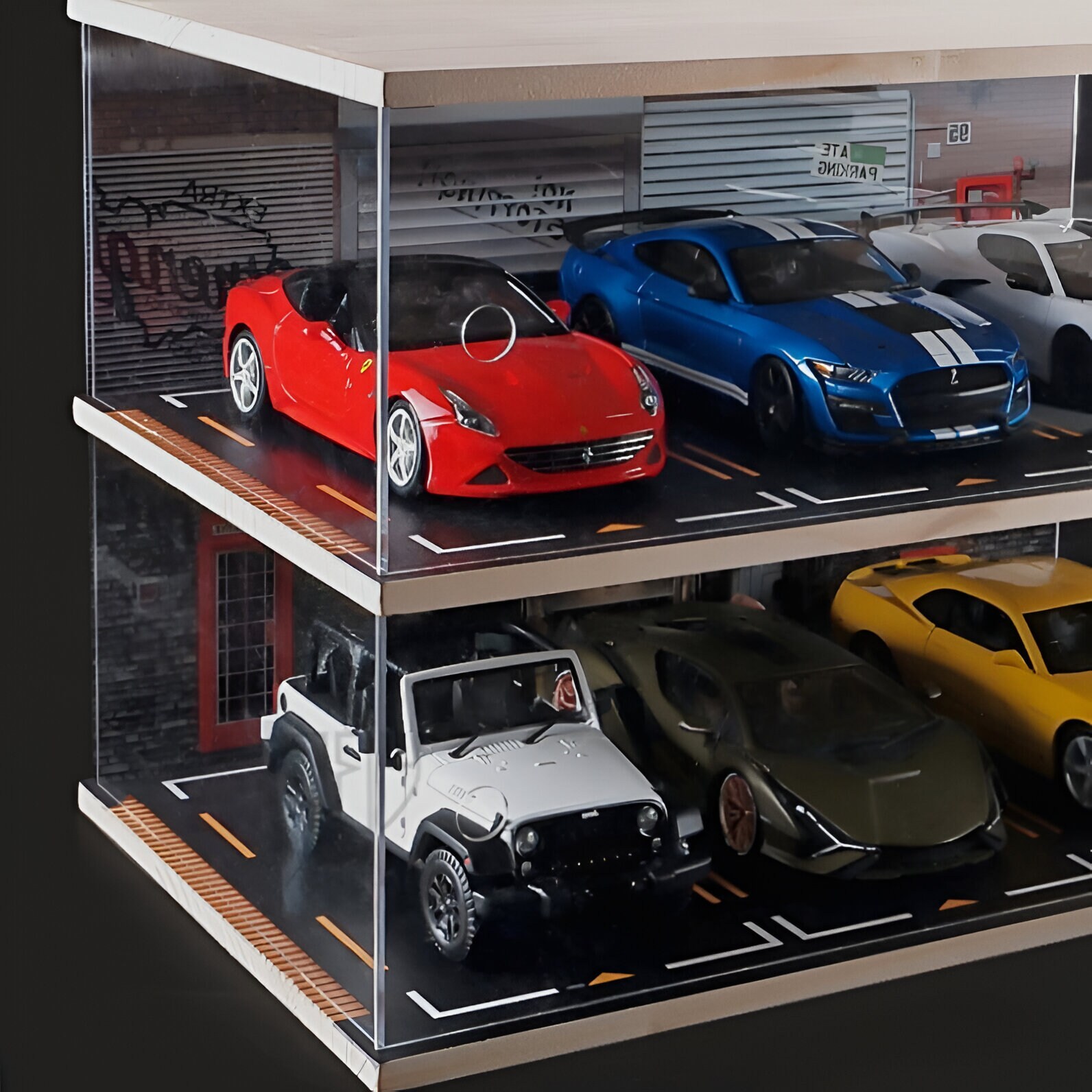 Car Display Storage Model Car Case Model Car Shelf Toy Car Etsy