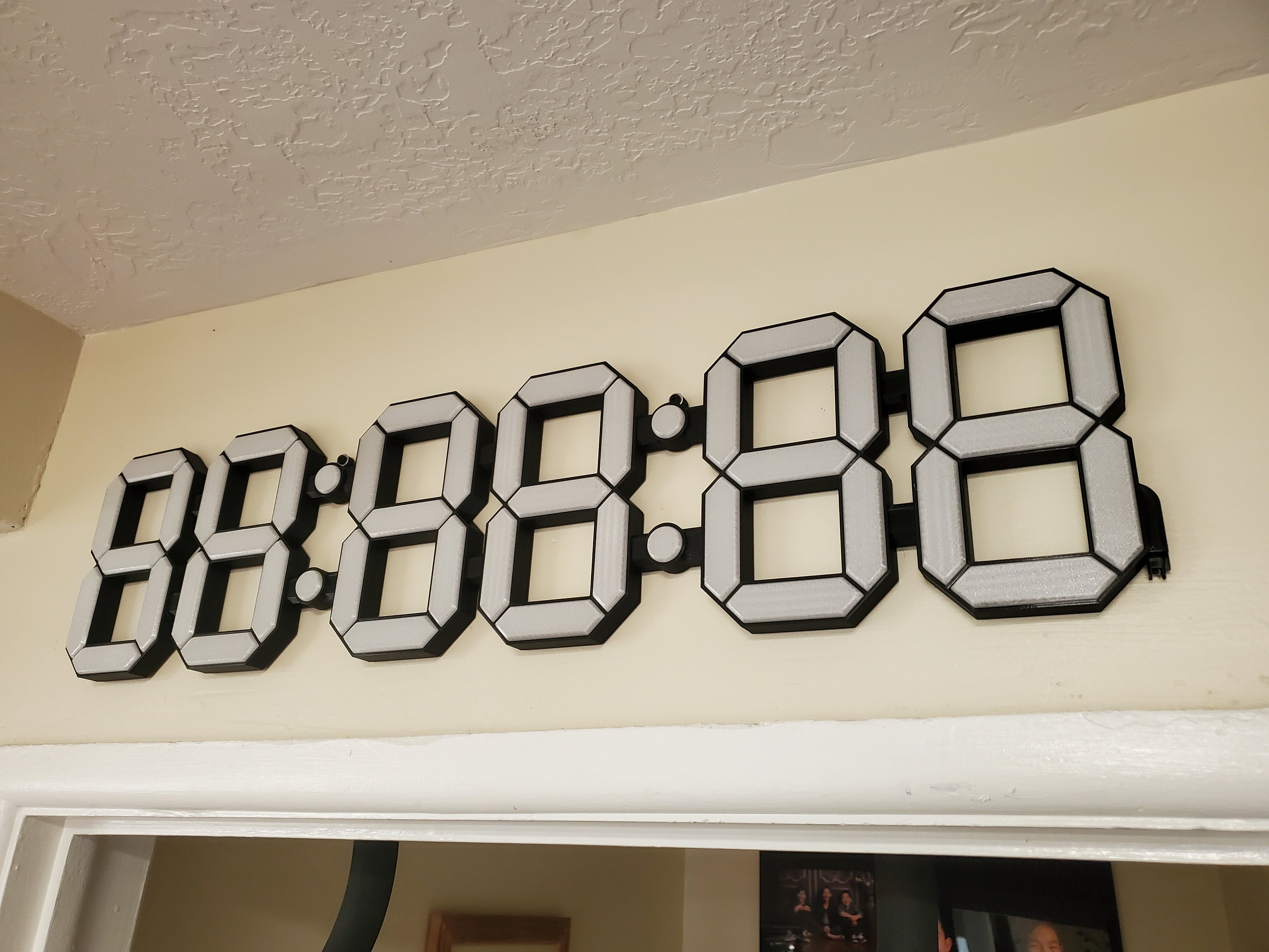 3D Printed Wall Clock Design - 30
