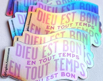 Holographic Sticker - Waterproof