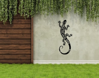 Gecko Metal Wall Art, Lizzard Metal Wall Decor, Woonkamer, Reptiel Muur Hangen, 3D WallArt, Inwijdingsfeest, Cadeau voor hem/haar, Moederdag Cadeau