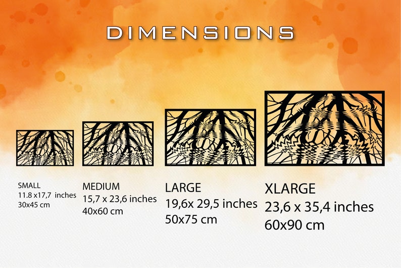 Lake Scene Metal Wall Art, Lake House Decor, Topographical Lake Wall