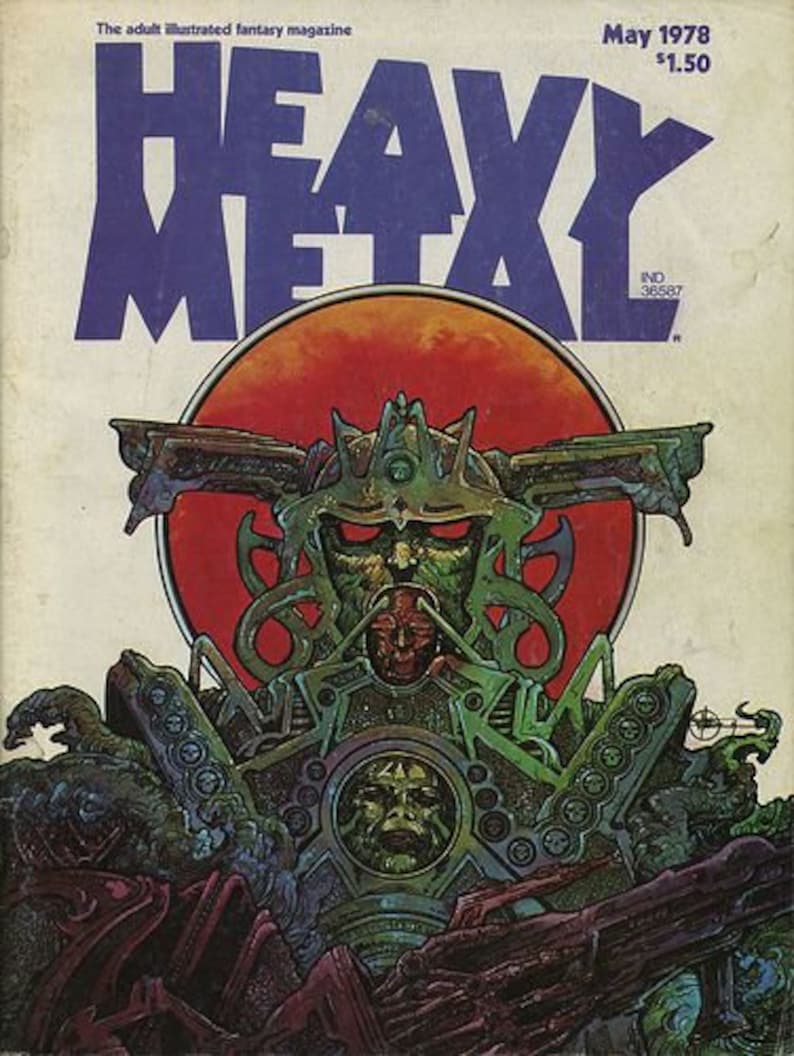 Heavy Metal Magazine Digital PDF Download Iconic Comics Sci-Fi & Fantasy Art Cult Classic Issues Great Collection Rare Fiction image 8