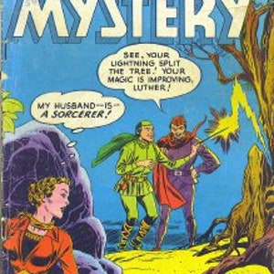 House of Mystery Digital Comic Collection Classic Horror Comic Vintage Comic Series Supernatural Comic Eerie Story Collection image 7