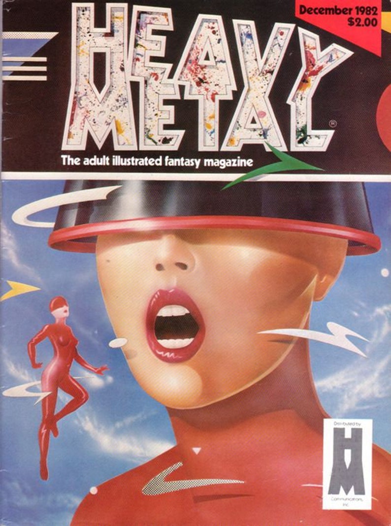 Heavy Metal Magazin Digitaler PDF Download Kultige Comics Sci-Fi & Fantasy Kunst Kult-Klassiker Fragen Tolle Kollektion Seltene Fiktion Bild 6