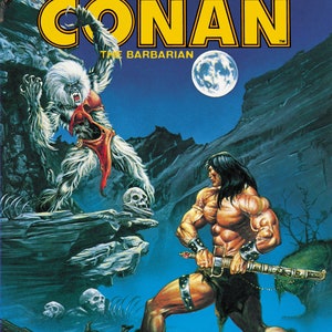 L'épée sauvage de Conan BD numérique PDF Série Classique 1974 Bandes dessinées d'aventure vintage Livres numériques sur les héros légendaires Bandes dessinées à collectionner image 6