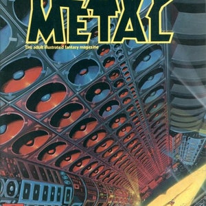 Heavy Metal Magazin Digitaler PDF Download Kultige Comics Sci-Fi & Fantasy Kunst Kult-Klassiker Fragen Tolle Kollektion Seltene Fiktion Bild 5