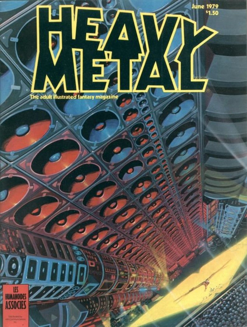 Heavy Metal Magazin Digitaler PDF Download Kultige Comics Sci-Fi & Fantasy Kunst Kult-Klassiker Fragen Tolle Kollektion Seltene Fiktion Bild 5