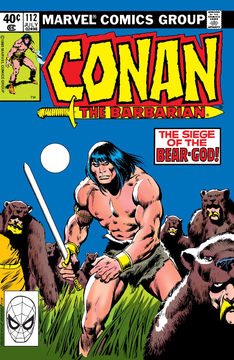 Conan the Barbarian Comics Digital PDF Collection Classic 1970 Series Vintage Comic Book Collectible E-book Legendary Hero Archive image 2