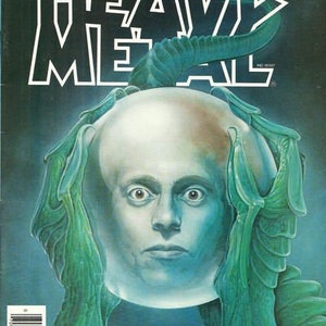 Heavy Metal Magazin Digitaler PDF Download Kultige Comics Sci-Fi & Fantasy Kunst Kult-Klassiker Fragen Tolle Kollektion Seltene Fiktion Bild 7