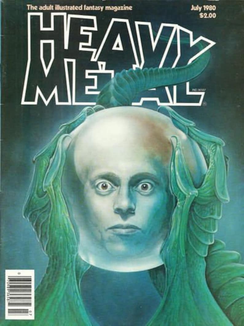 Heavy Metal Magazin Digitaler PDF Download Kultige Comics Sci-Fi & Fantasy Kunst Kult-Klassiker Fragen Tolle Kollektion Seltene Fiktion Bild 7