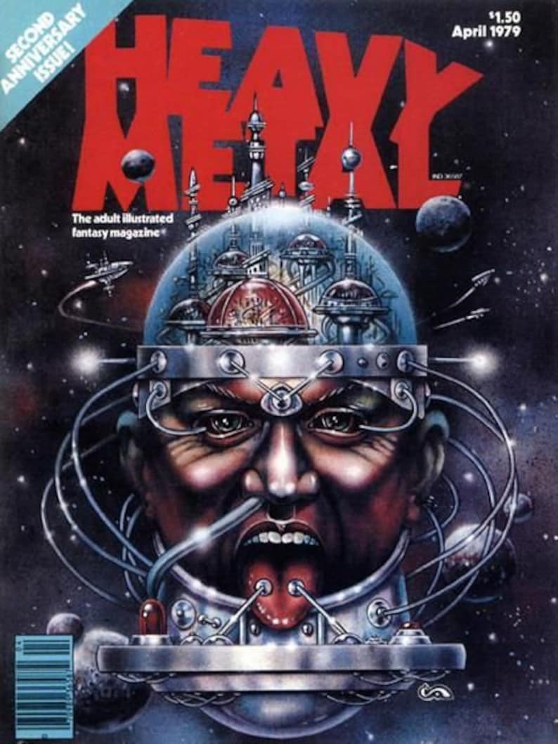Heavy Metal Magazine Digital PDF Download Iconic Comics Sci-Fi & Fantasy Art Cult Classic Issues Great Collection Rare Fiction image 3