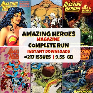Amazing Heroes Collection | Digital Magazine Archive | Superhero Chronicles | Classic Comics Reviews | Vintage Pop Culture | Instant Access