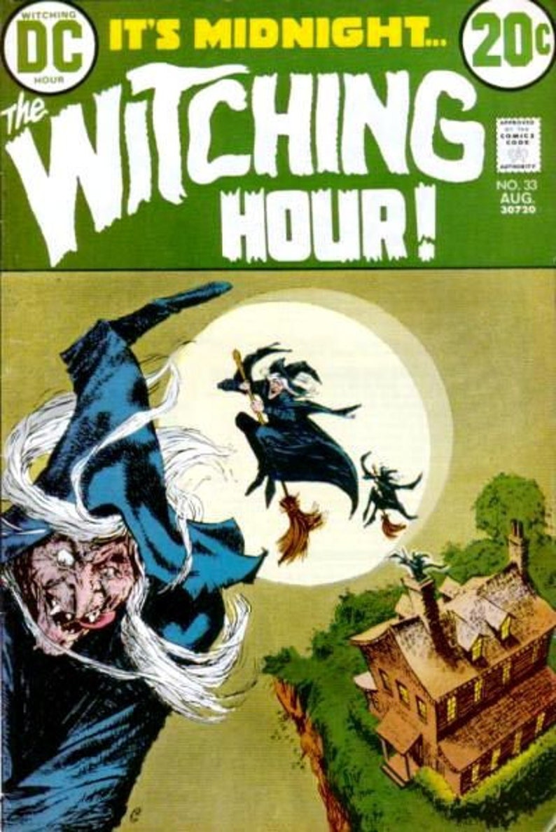 The Witching Hour Digital Comic Collection Classic Horror Series Vintage Comic Books Vintage Horror Comics Spooky Mystery Stories image 8