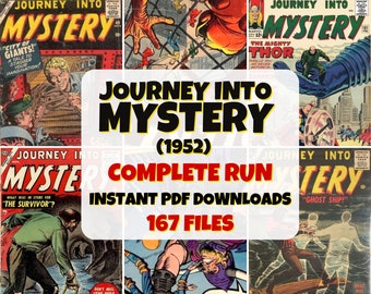 Journey Into Mystery | Digital Comic Collection | Classic Comic Series | Iconic Supernatural Comics | Vintage Comic Books | Thrilling Series