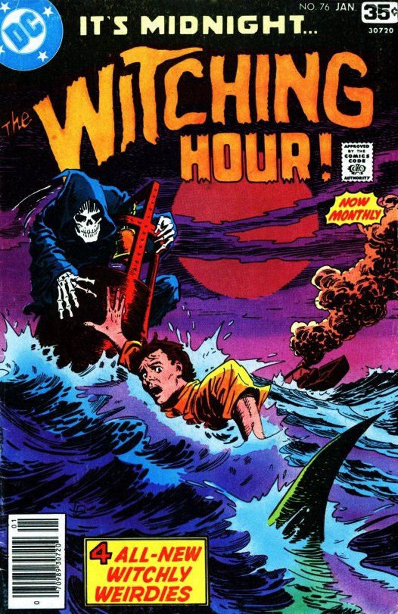 The Witching Hour Digital Comic Collection Classic Horror Series Vintage Comic Books Vintage Horror Comics Spooky Mystery Stories image 4