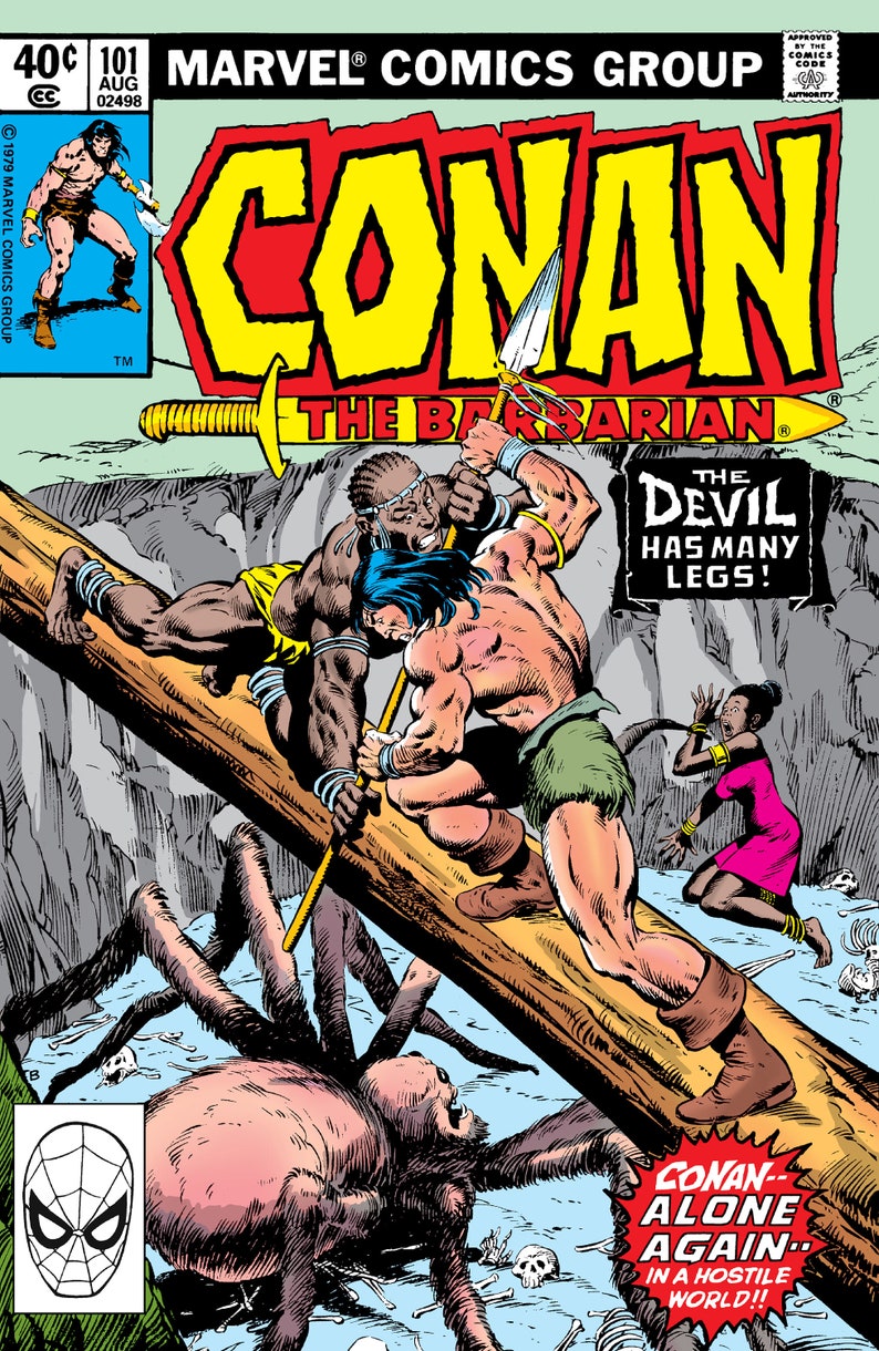 Conan the Barbarian Comics Digital PDF Collection Classic 1970 Series Vintage Comic Book Collectible E-book Legendary Hero Archive image 4