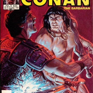 L'épée sauvage de Conan BD numérique PDF Série Classique 1974 Bandes dessinées d'aventure vintage Livres numériques sur les héros légendaires Bandes dessinées à collectionner image 2