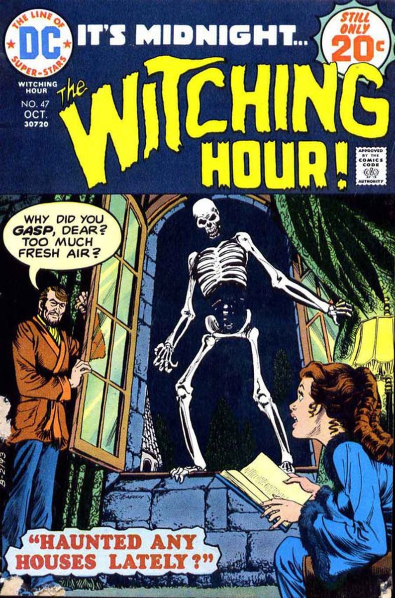 The Witching Hour Digital Comic Collection Classic Horror Series Vintage Comic Books Vintage Horror Comics Spooky Mystery Stories image 6