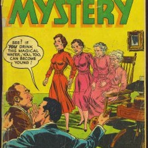 House of Mystery Digital Comic Collection Classic Horror Comic Vintage Comic Series Supernatural Comic Eerie Story Collection image 10