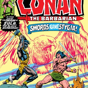 Conan the Barbarian Comics Digital PDF Collection Classic 1970 Series Vintage Comic Book Collectible E-book Legendary Hero Archive image 5