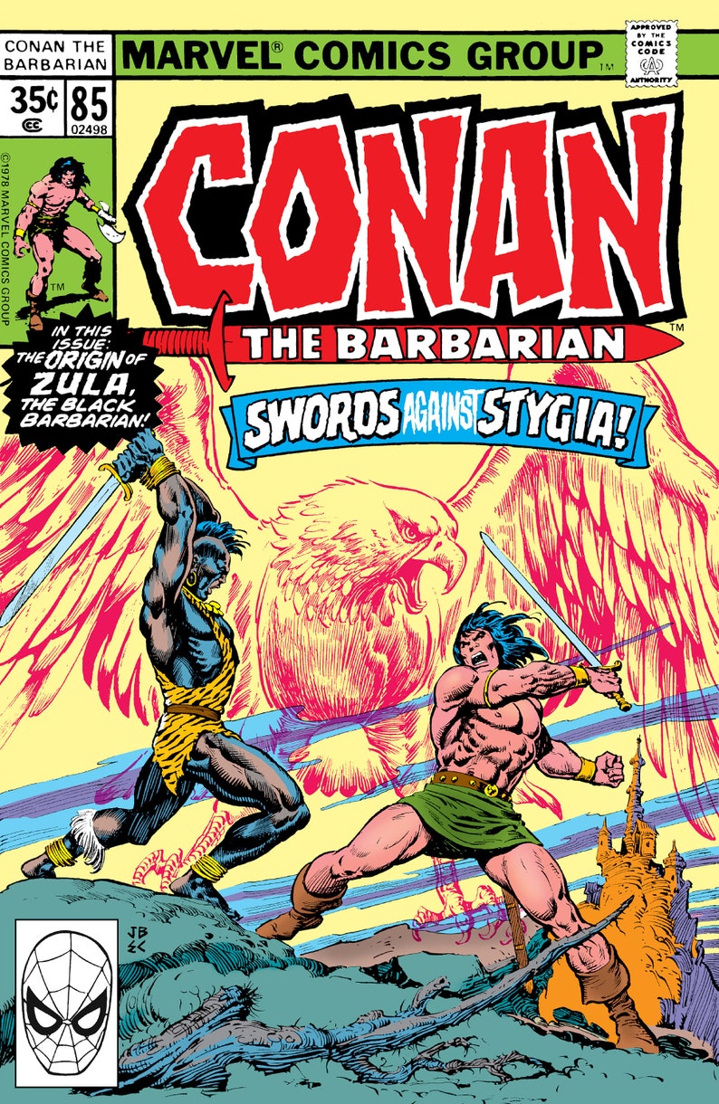 Conan the Barbarian Comics Digital PDF Collection Classic 1970 Series Vintage Comic Book Collectible E-book Legendary Hero Archive image 5