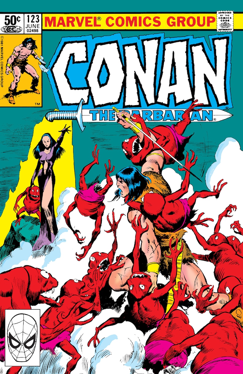 Conan the Barbarian Comics Digital PDF Collection Classic 1970 Series Vintage Comic Book Collectible E-book Legendary Hero Archive image 9