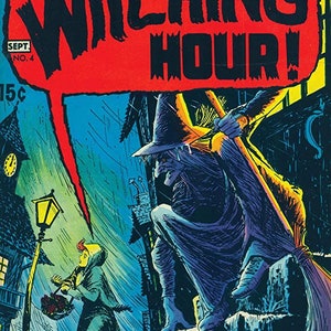 The Witching Hour Digital Comic Collection Classic Horror Series Vintage Comic Books Vintage Horror Comics Spooky Mystery Stories image 2