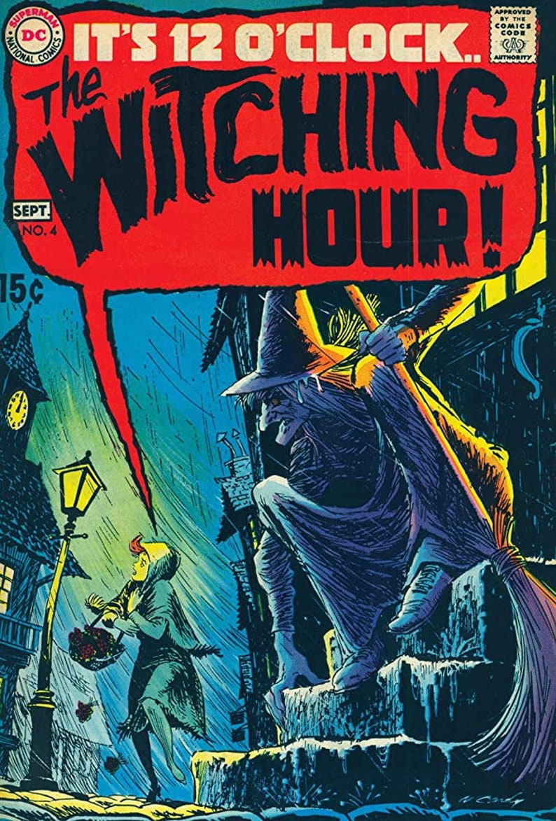 The Witching Hour Digital Comic Collection Classic Horror Series Vintage Comic Books Vintage Horror Comics Spooky Mystery Stories image 2