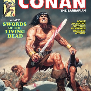 The Savage Sword of Conan Digital PDF Comics 1974 Classic Series Vintage Adventure Comics Legendary Hero E-books Collectible Comics image 8