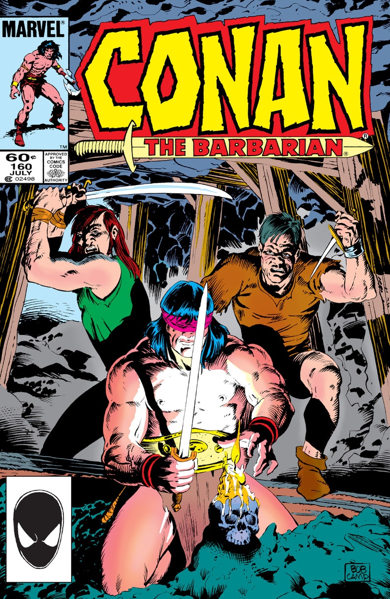 Conan the Barbarian Comics Digital PDF Collection Classic 1970 Series Vintage Comic Book Collectible E-book Legendary Hero Archive image 6