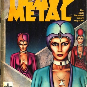 Heavy Metal Magazine Digital PDF Download Iconic Comics Sci-Fi & Fantasy Art Cult Classic Issues Great Collection Rare Fiction image 4