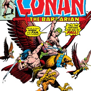 Conan the Barbarian Comics Digital PDF Collection Classic 1970 Series Vintage Comic Book Collectible E-book Legendary Hero Archive image 3