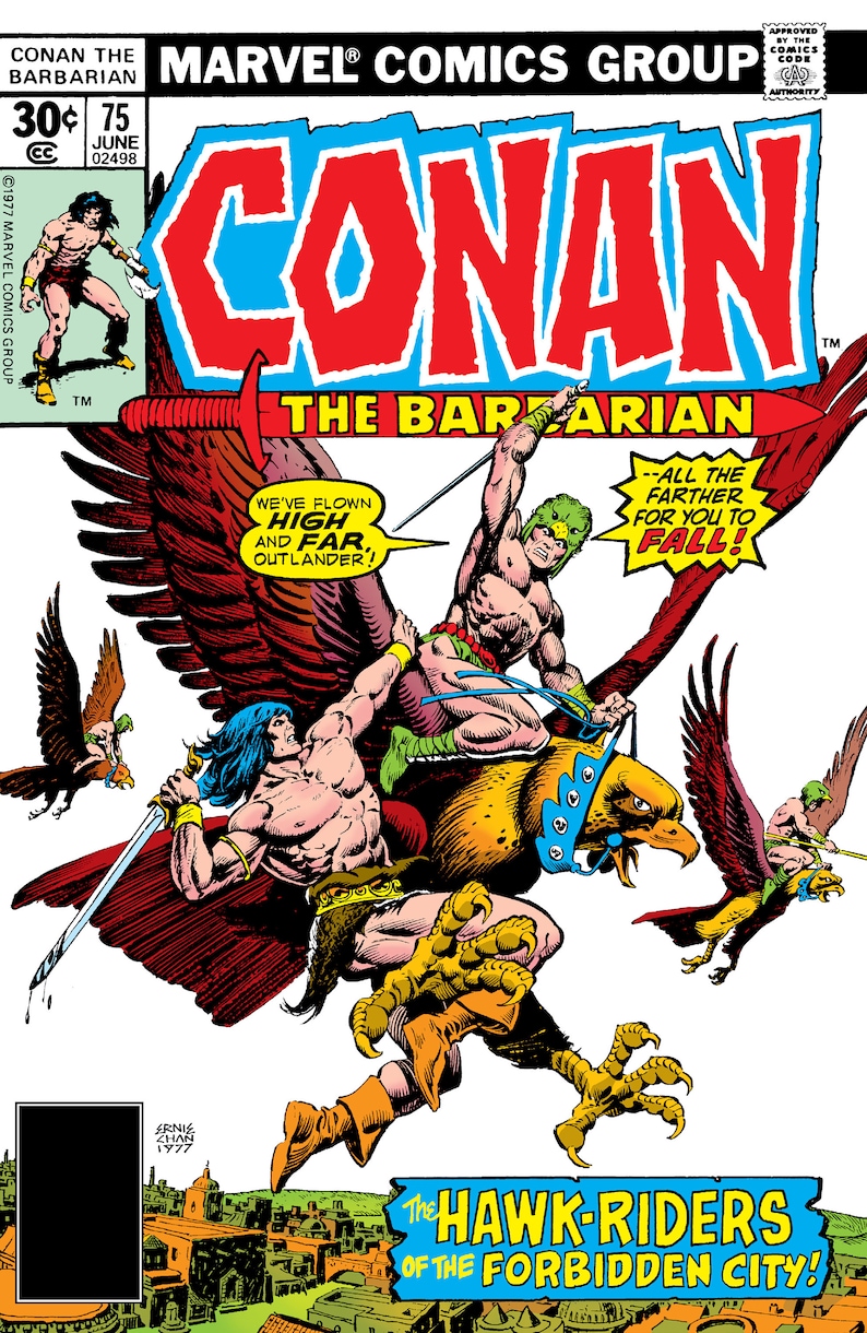 Conan the Barbarian Comics Digital PDF Collection Classic 1970 Series Vintage Comic Book Collectible E-book Legendary Hero Archive image 3