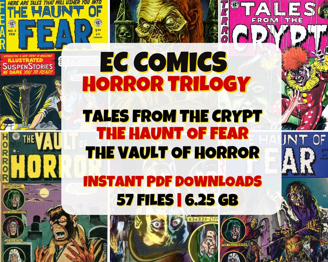 Tales From the Crypt the Haunt of Fear the Vault of Horror Digital EC