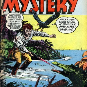 House of Mystery Digital Comic Collection Classic Horror Comic Vintage Comic Series Supernatural Comic Eerie Story Collection image 6