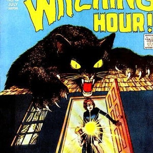 The Witching Hour Digital Comic Collection Classic Horror Series Vintage Comic Books Vintage Horror Comics Spooky Mystery Stories image 9
