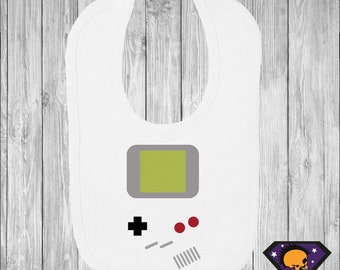 Game Boy Inspired Baby Bib