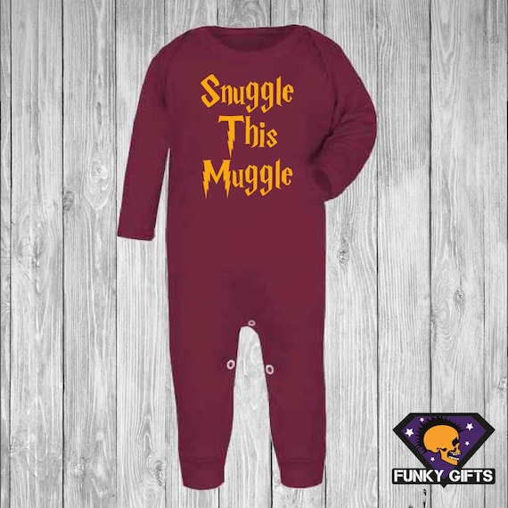 Snuggle This Muggle Baby Romper Suit