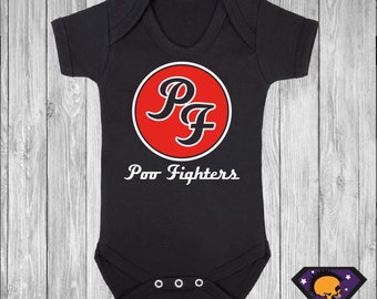 Poo Fighters Baby Vest