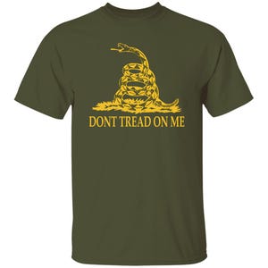 Gadsden Don&#39;t Tread On Me T-Shirt (gold)