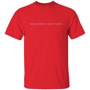 Make America Great Again T-Shirt (minimalist)