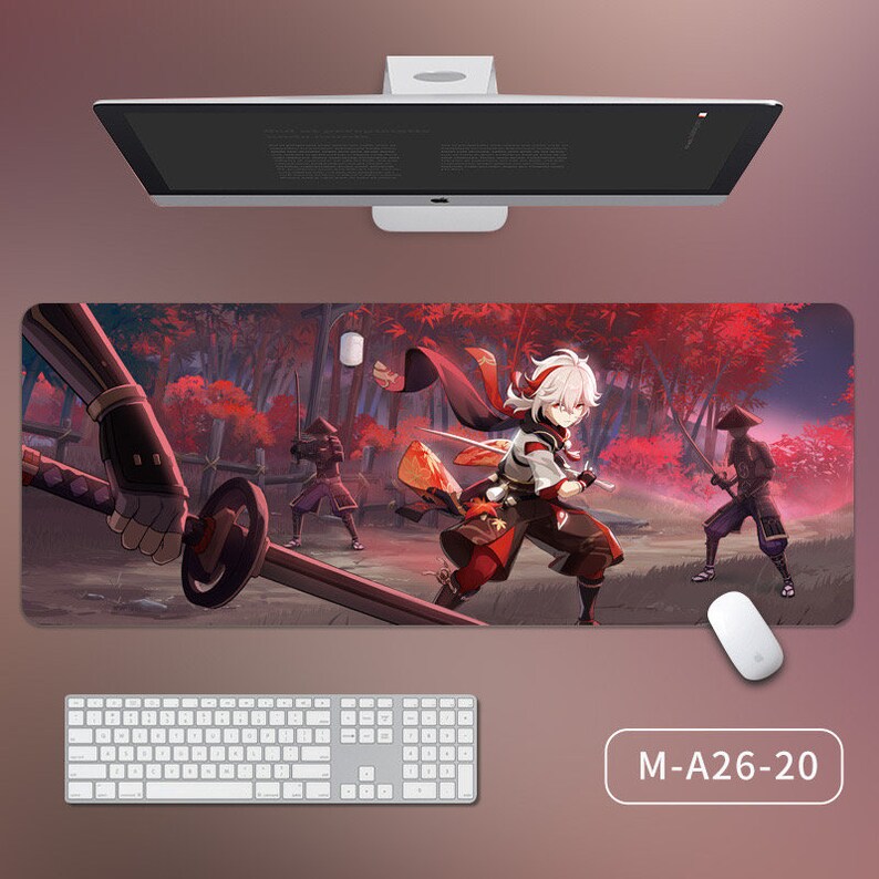 Large Mouse Pad Anime Genshin Impact Gaming Mouse Pad Extended Pad,desk