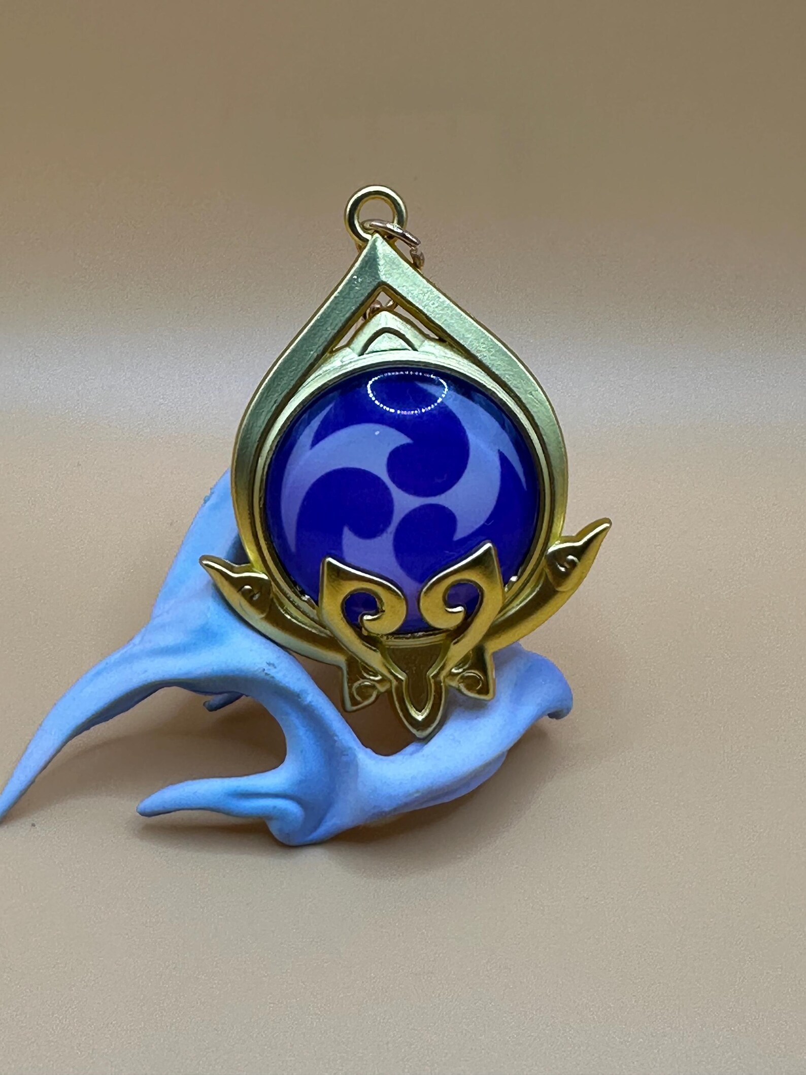 Handmade Genshin Impact Sumeru Vision Keychain: Personalized Metal ...