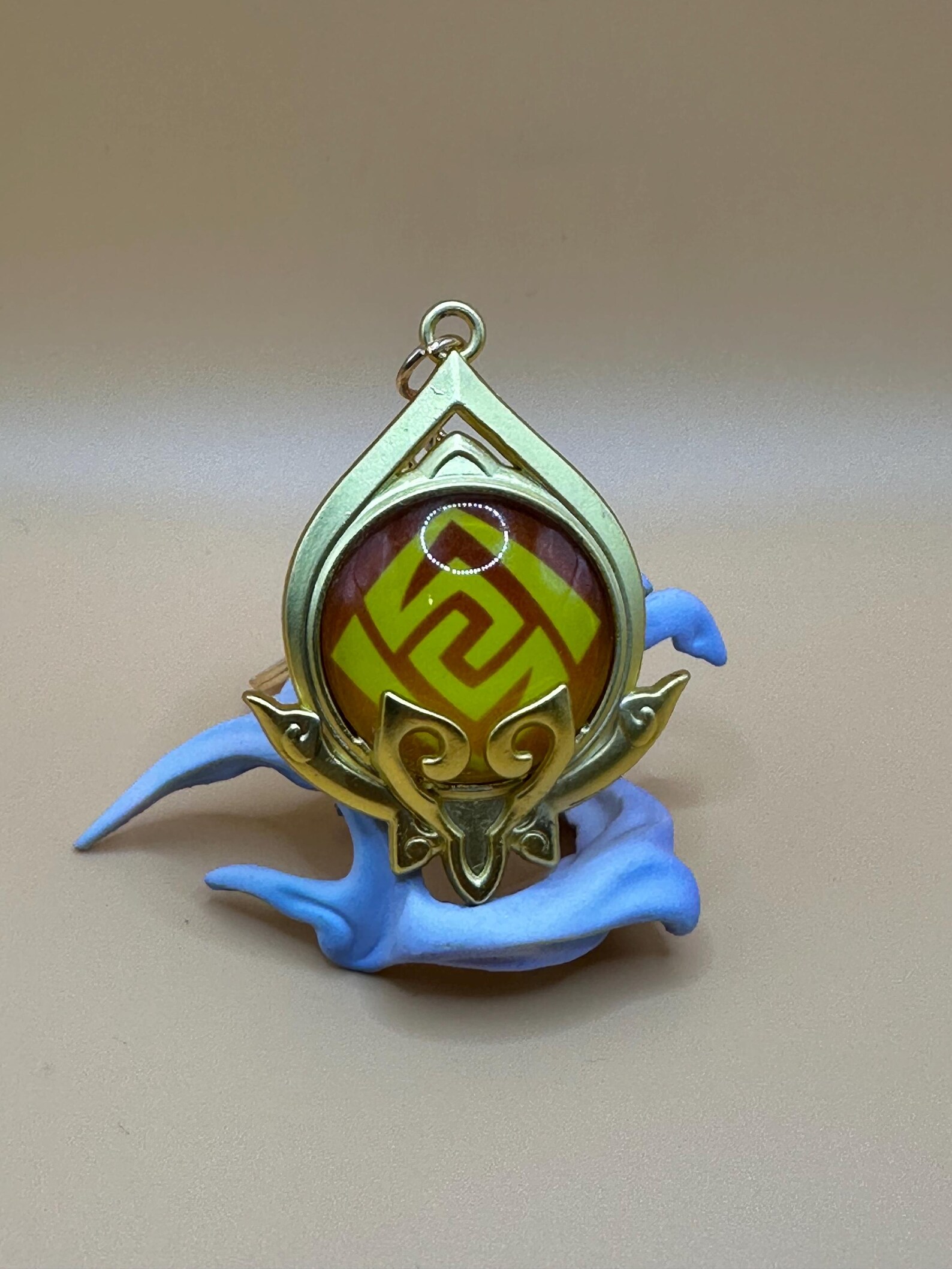 Handmade Genshin Impact Sumeru Vision Keychain: Personalized Metal ...