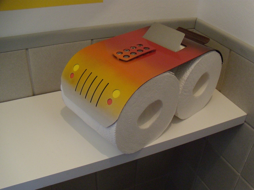 Racing Car, Racing Car, Original Gift, Toilet Decoration, Toilet Paper